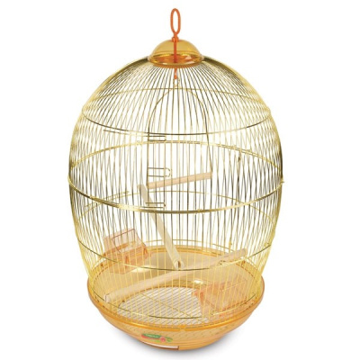 TRIOL Клетка для птиц круглая (76,5x48см)